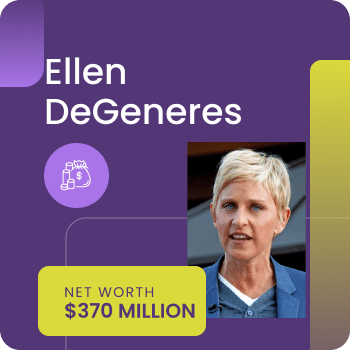 Ellen DeGeneres Net Worth Gossiprocks Thumbnail